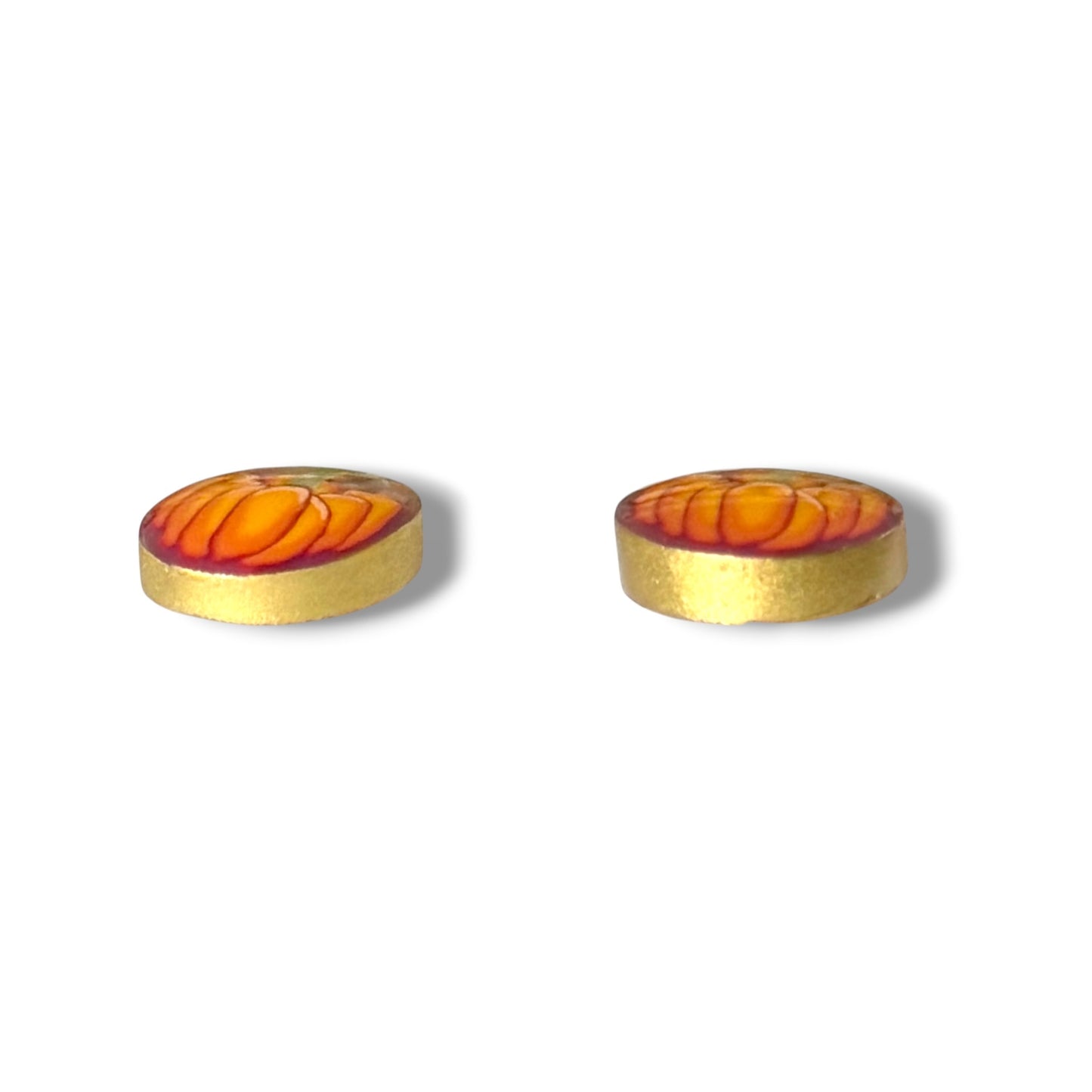 Pumpkin Earrings