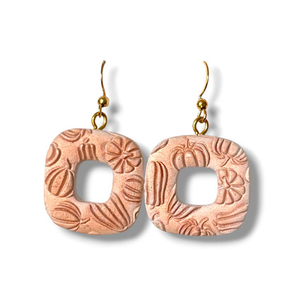 Pumpkin Fall Earrings