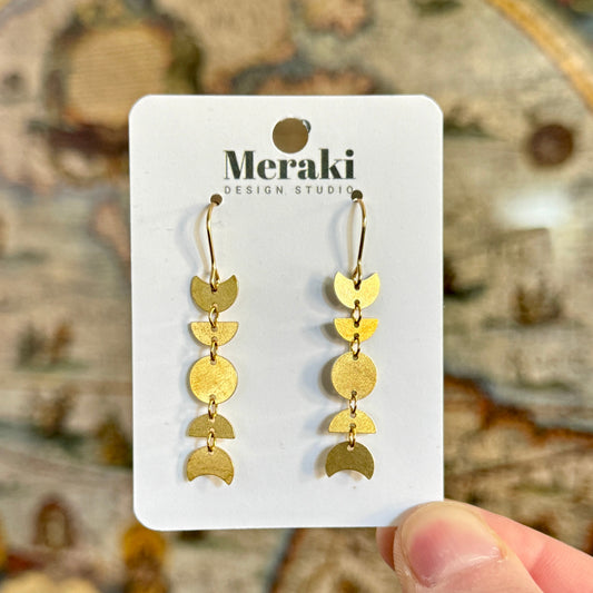 Moon Phases Earrings