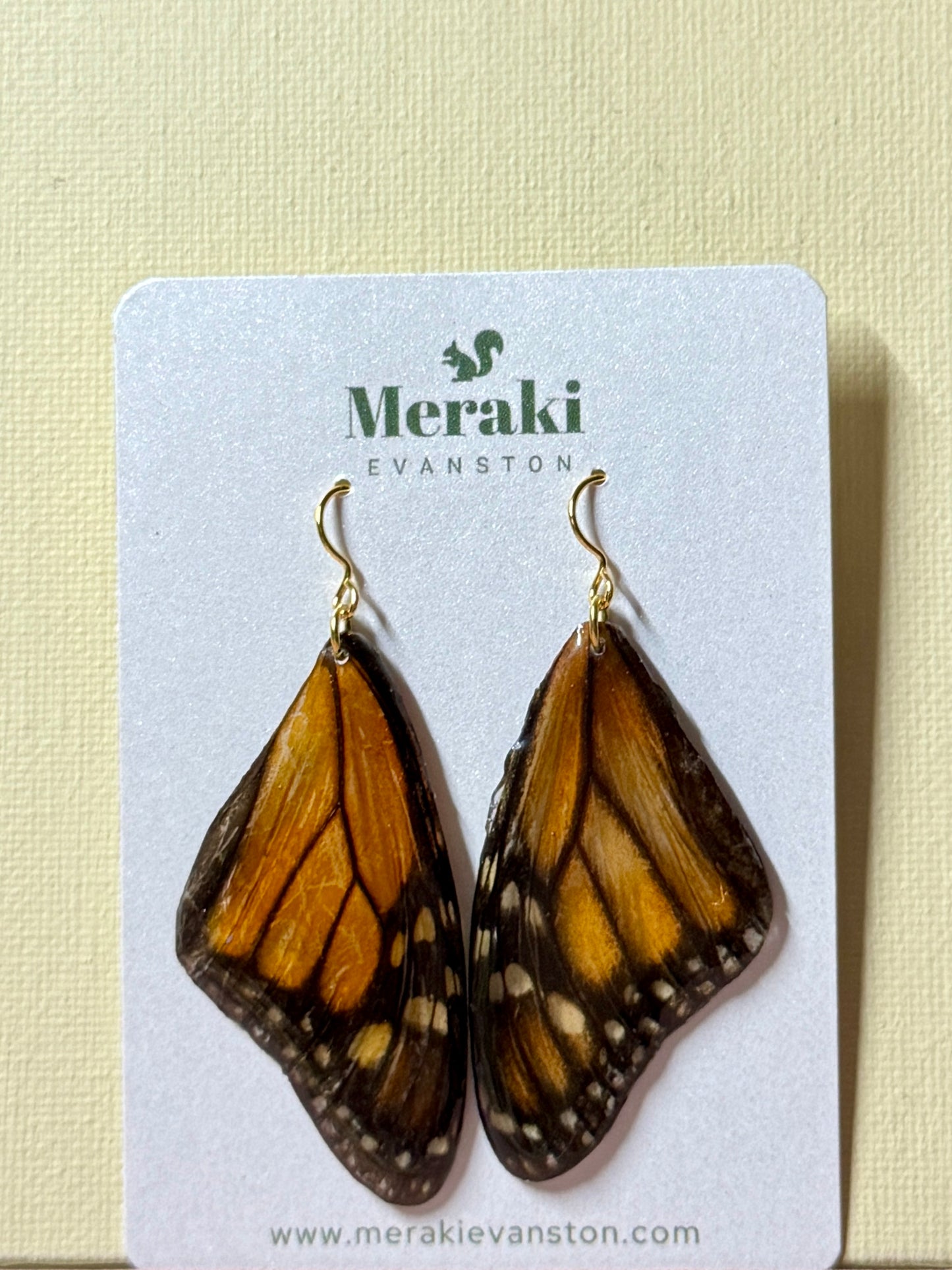 Butterfly Wing Earrings