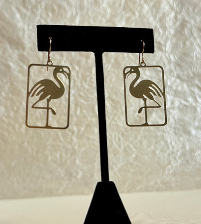 Flamingo Earrings