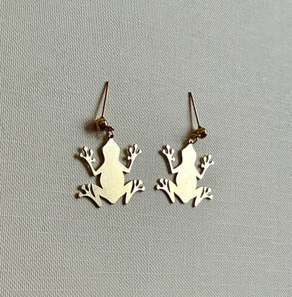 Frog Earrings