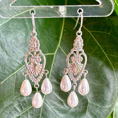 Rowena Silver Earrings