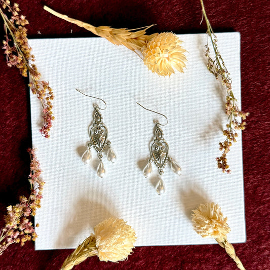 Rowena Silver Earrings