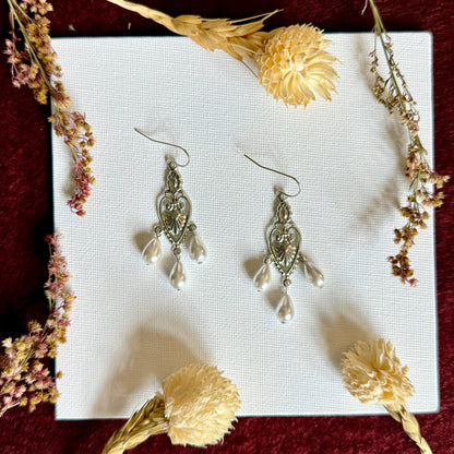Rowena Silver Earrings
