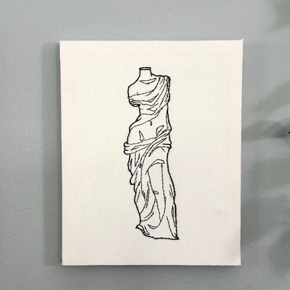 Venus Embroidered Portrait