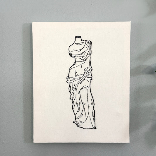 Venus Embroidered Portrait