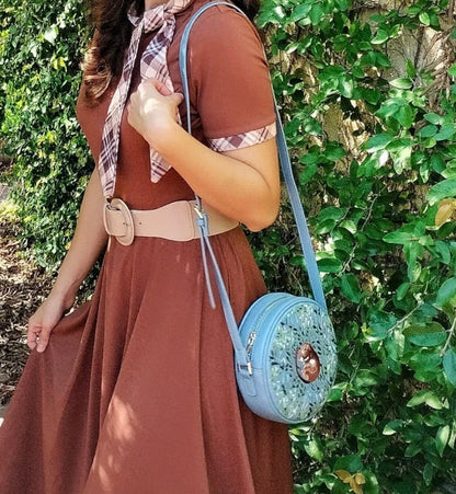 Embroidered Dormouse Circle Purse - Fable