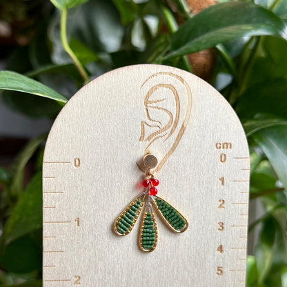 Holly Beaded Earrings