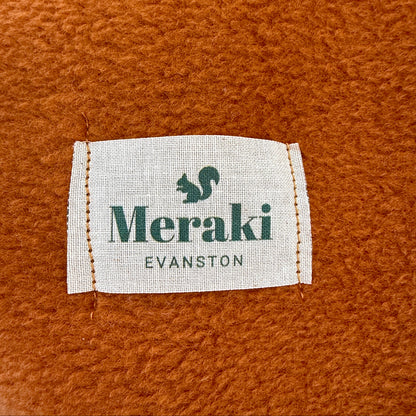 Pumpkin Fleece Scarf