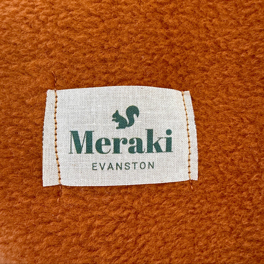 Pumpkin Fleece Scarf