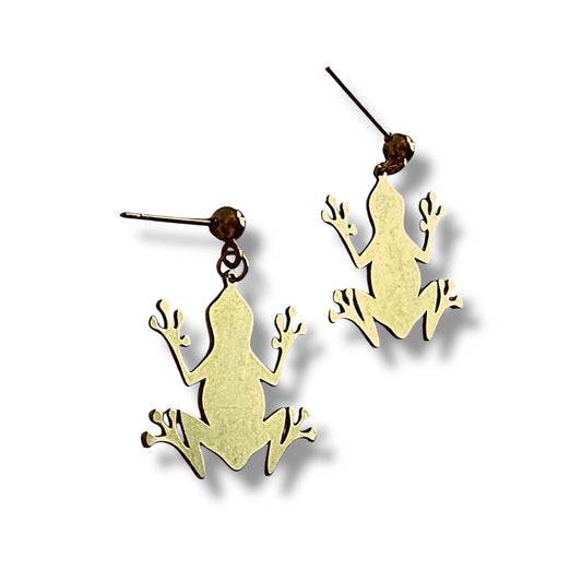 Frog Earrings