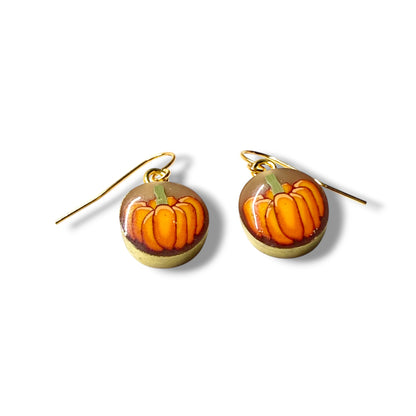 Pumpkin Earrings