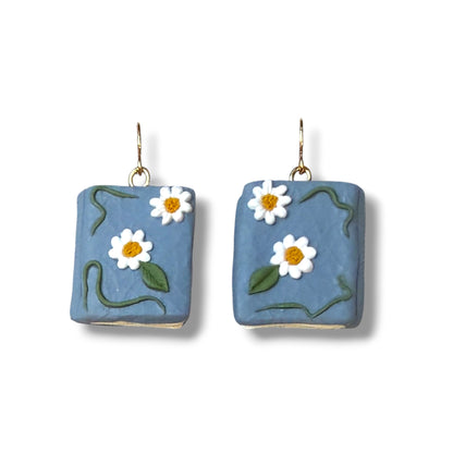 Book Earrings