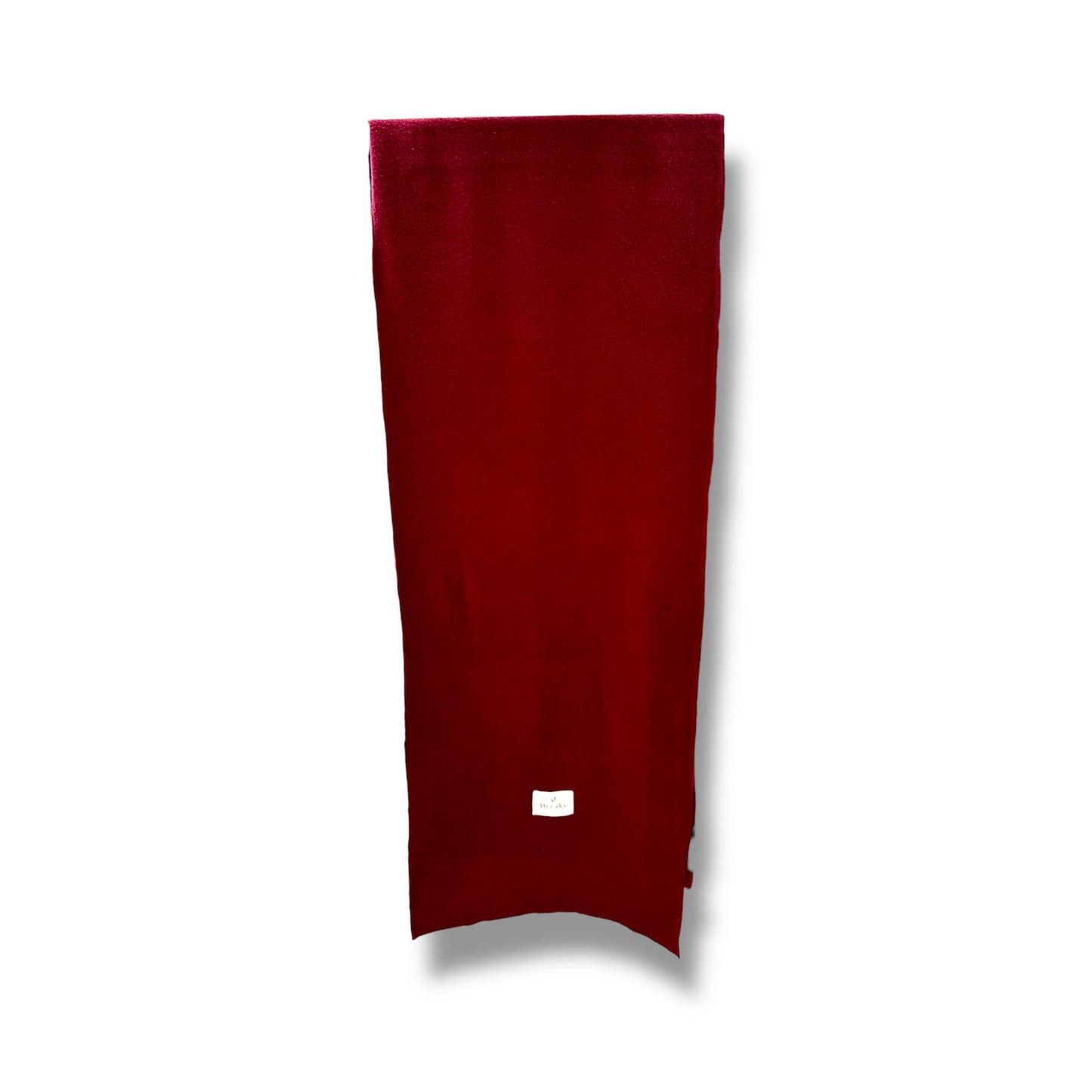 Maroon Fleece Scarf