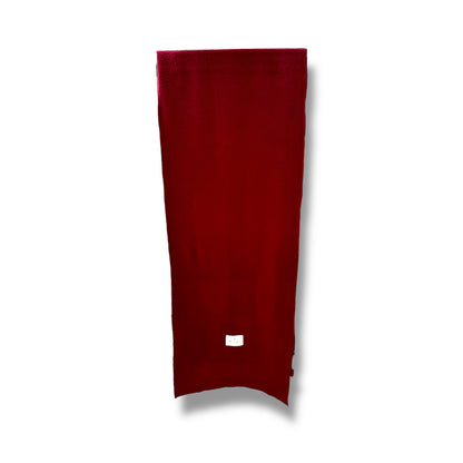 Maroon Fleece Scarf