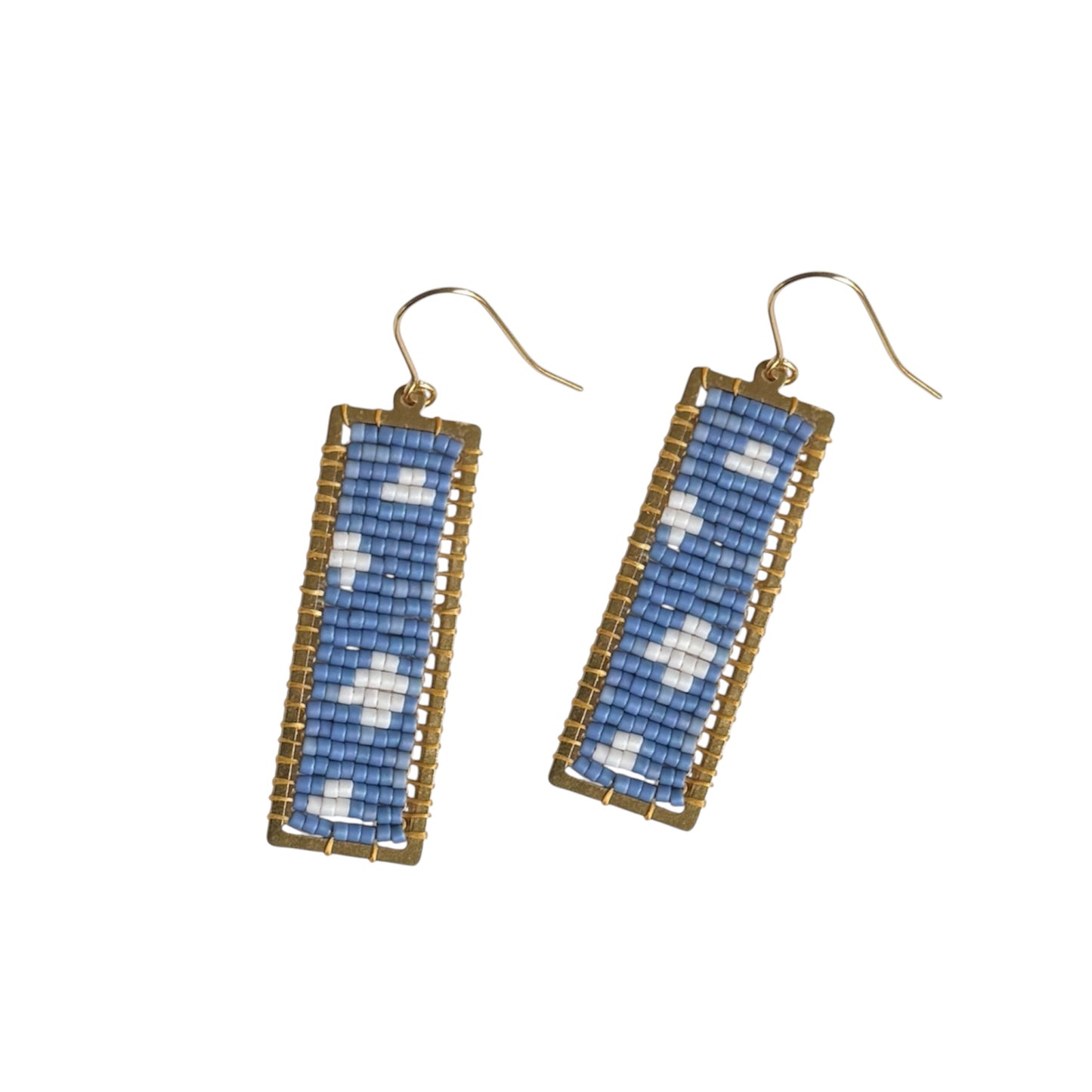 Sky Beaded Earrings