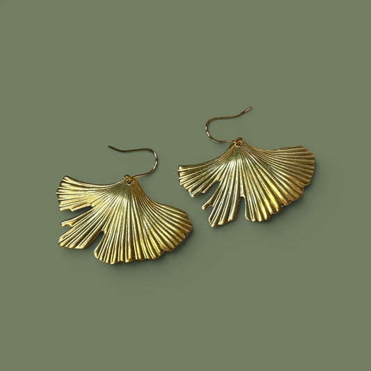 Ginkgo Earrings