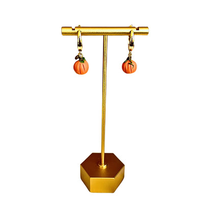 Pumpkin Earrings
