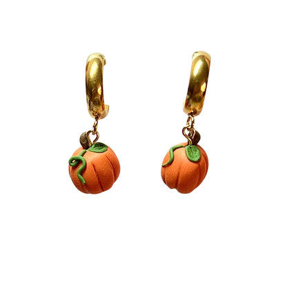 Pumpkin Earrings