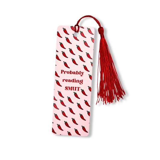 Probably Reading Smut Peppers Bookmark