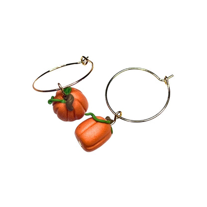 Pumpkin Earrings