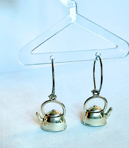 Tea Pot Earrings