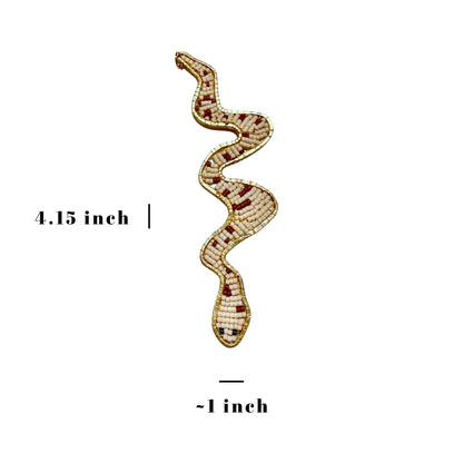 Beaded Snake Necklace