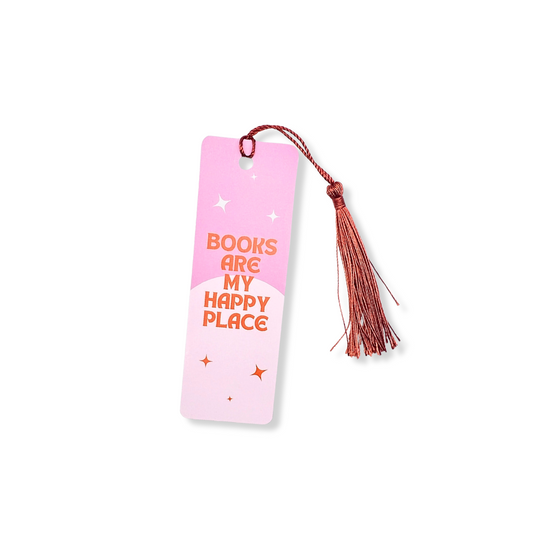 Books Are My Happy Place Bookmark