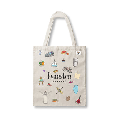 Evanston Illinois Tote Bag