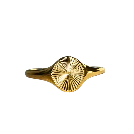 Rays Ring - Gold Plated