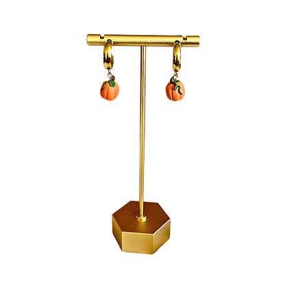 Pumpkin Earrings