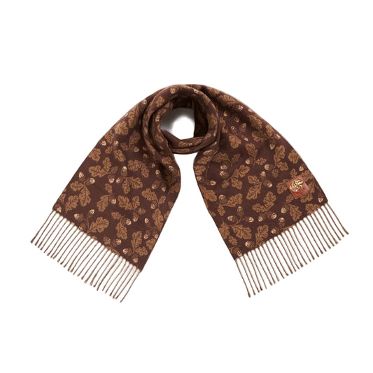 Acorn Jacquard Double Sided Scarf