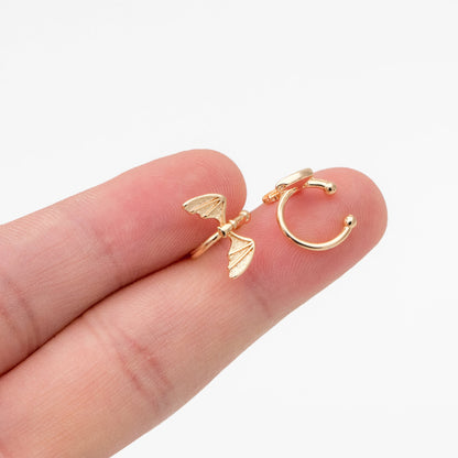 Bat/Dragon Wings Ear Cuff - Gold Plated