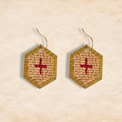 Medieval Beaded Earrings